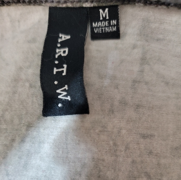 A.R.T.W. multi color studded long sleeve blouse - Picture 5 of 6